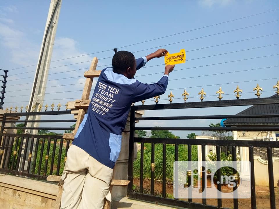 Electric Perimeter Fencing Installation By Teso Tech