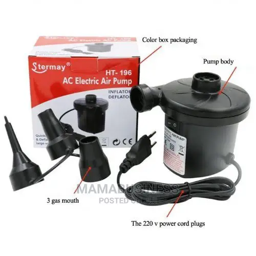 Stermay Ac Electric With Air Pump Inflator Deflator