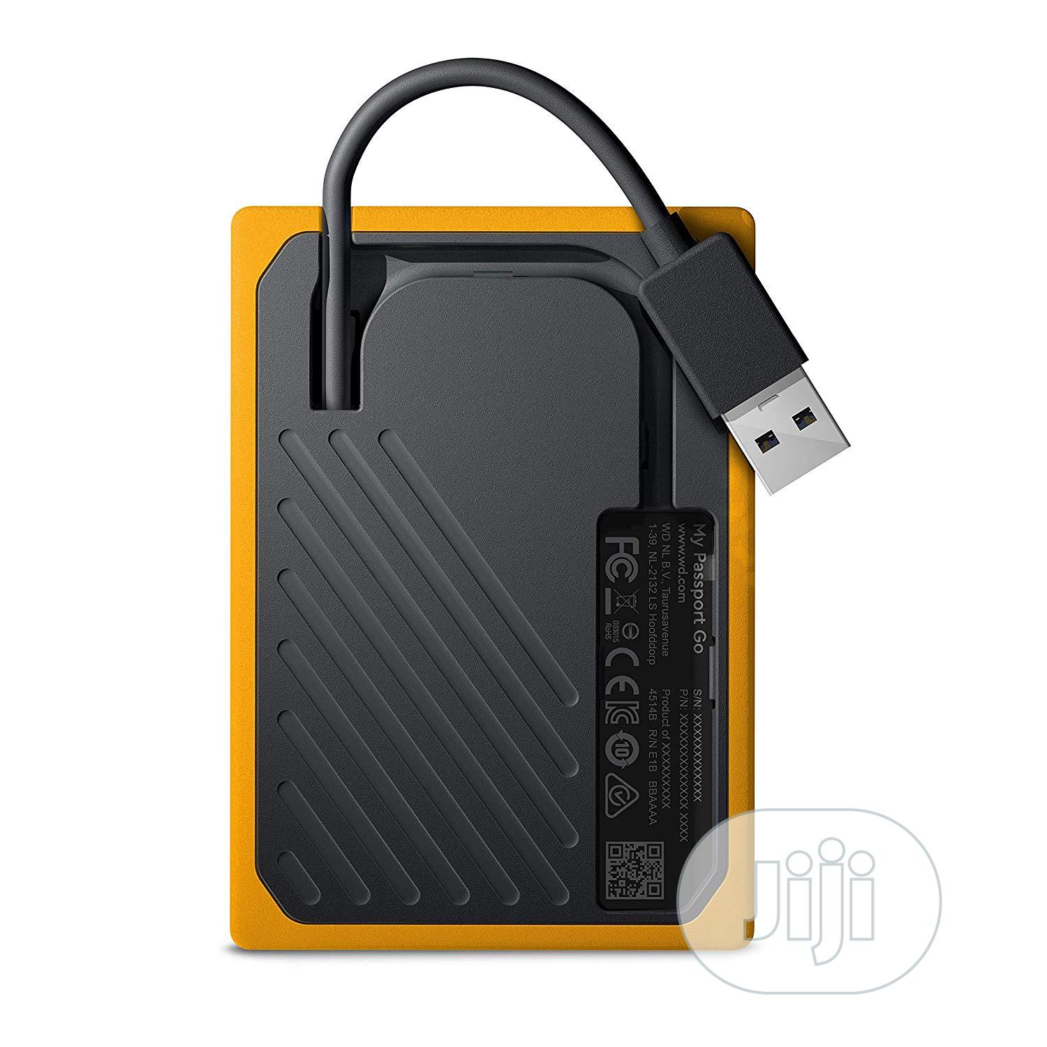 WD 1TB My Passport Go SSD Cobalt Portable External Storage