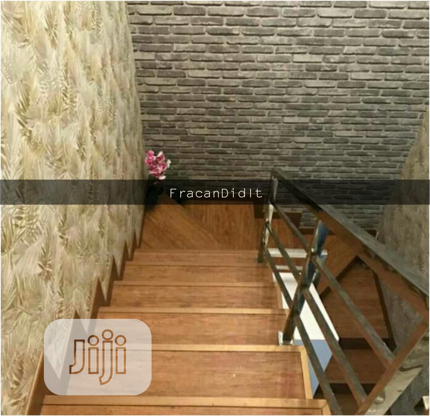 Vinyl PVC Wood-Like Floor in Abuja. Free Installation