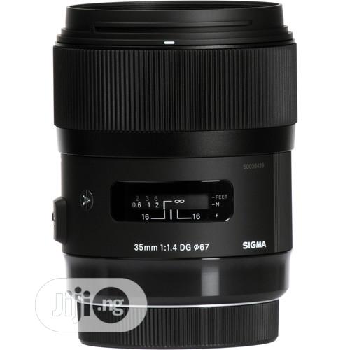 Sigma 35mm F/1.4 Dg Hsm Art Lens For Canon Ef
