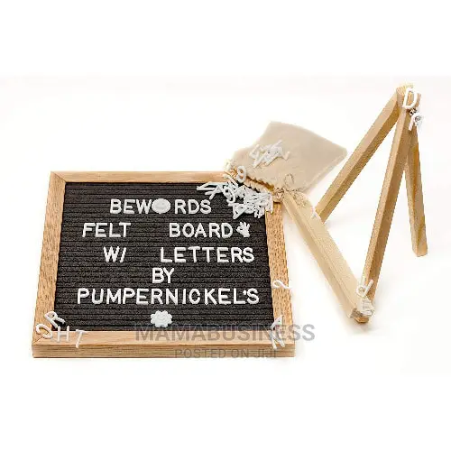 10*10 Changeable Letter Board Display Stand With Complete Accessories