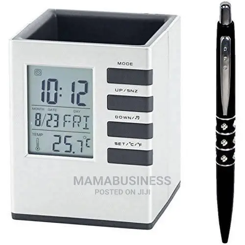 Digital Cube Desk Stand Organizer