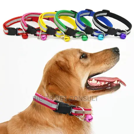 Reflective Collar for Cat Puppy and Small Dogs With Bell