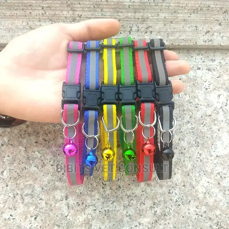 Reflective Collar for Cat Puppy and Small Dogs With Bell