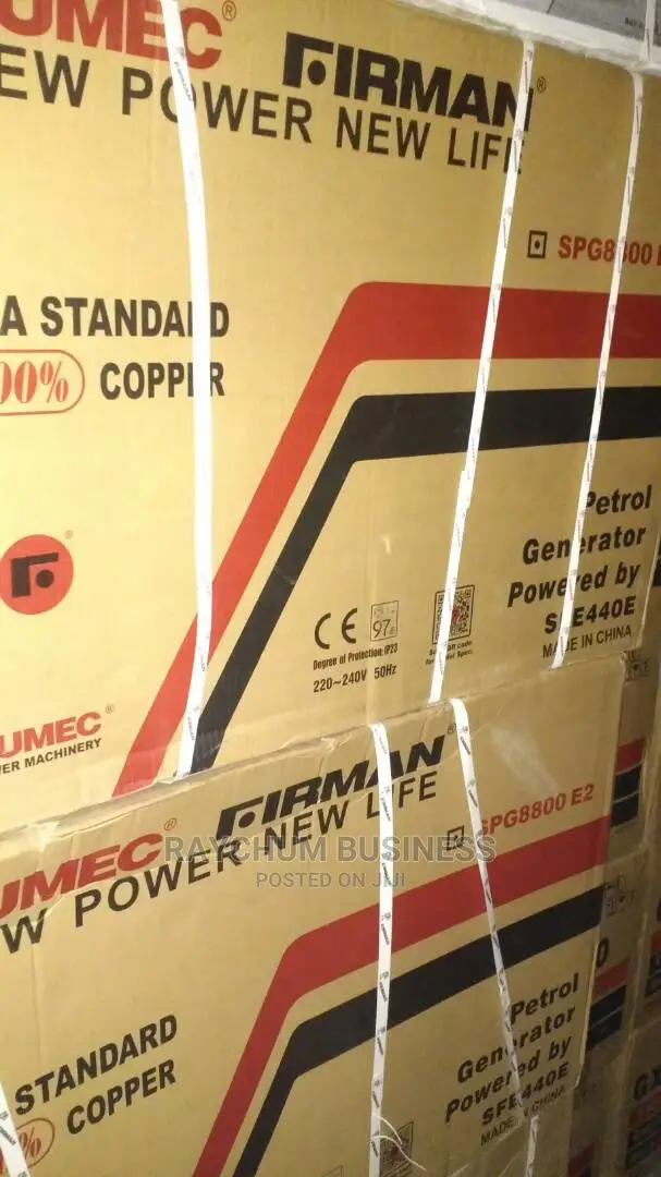 Sumic Firman Generator Sp 8800e2 5kva