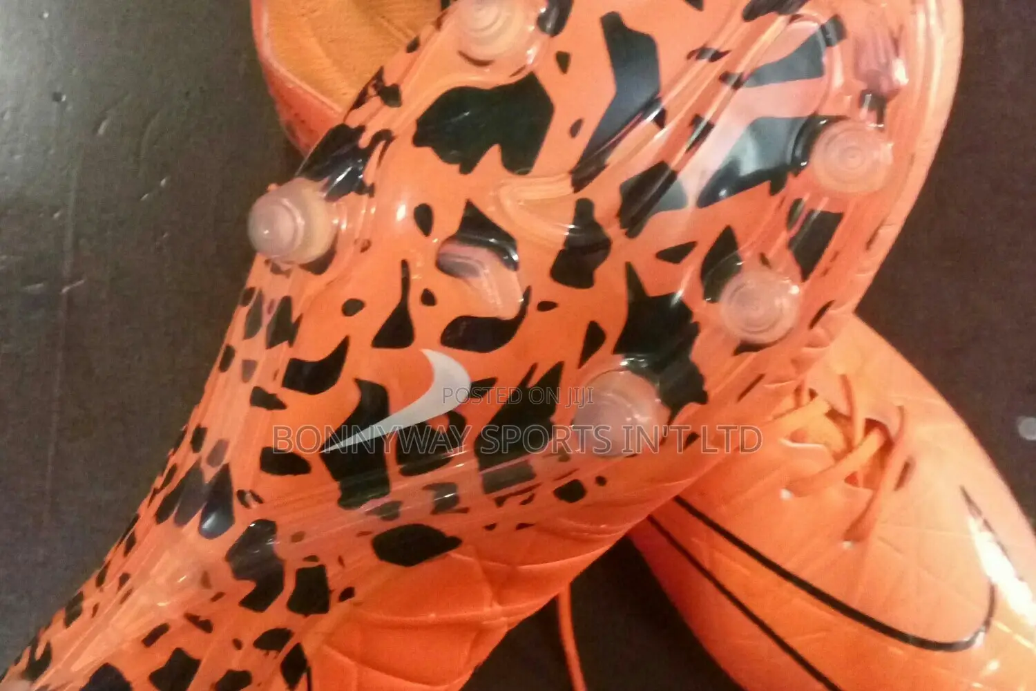 Size 45 Orange Colour Hypervenom Ankle Boot