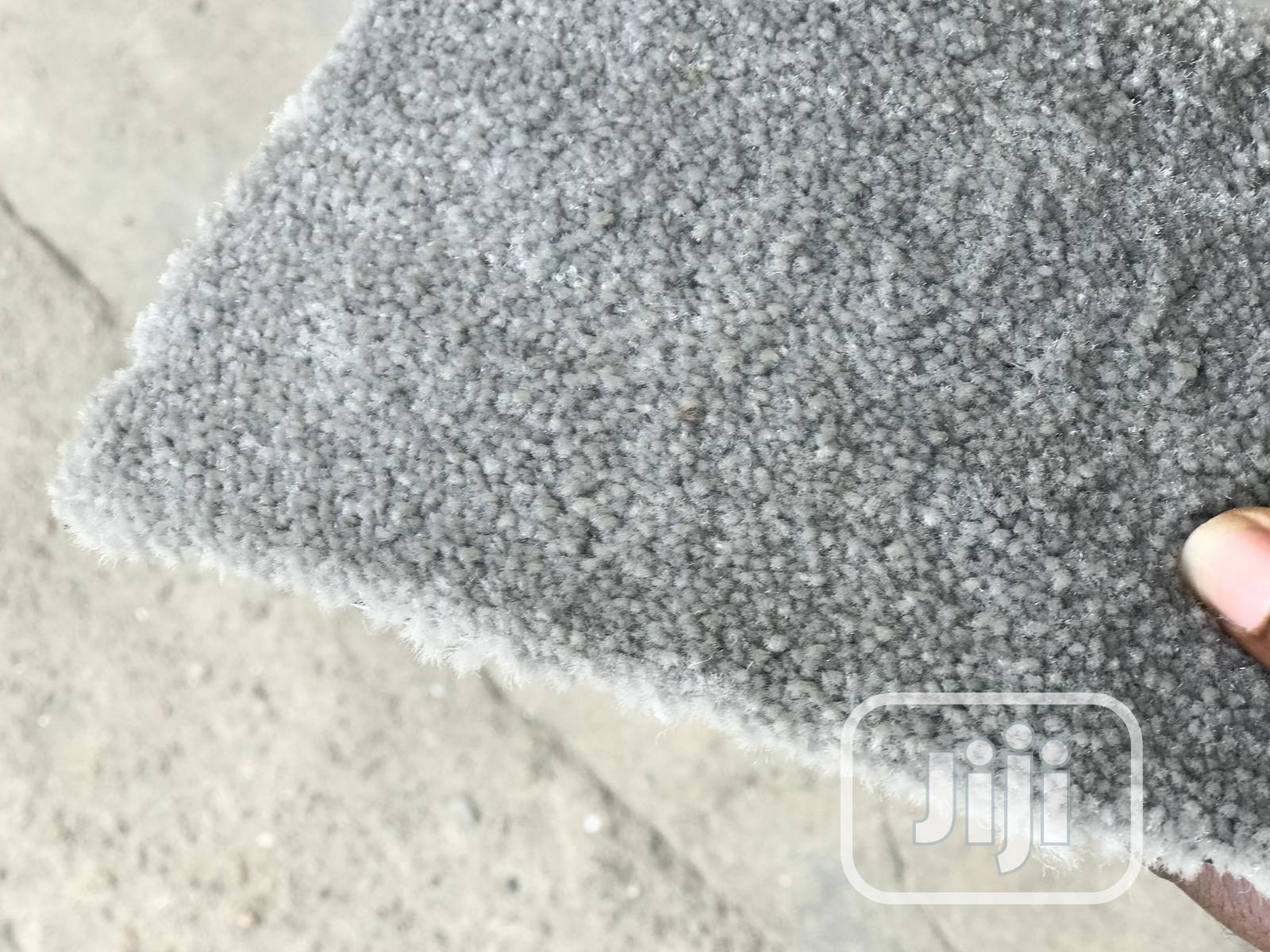 Plain Grey Color Vvip Rugs for Room (We Sell Per Sqm)