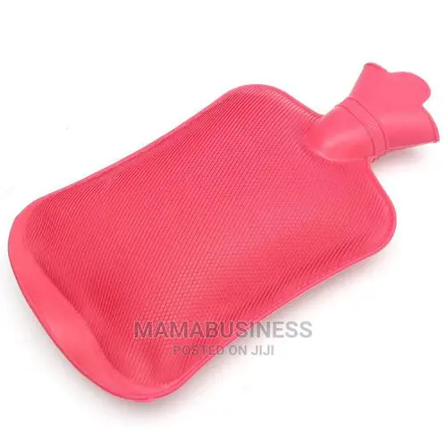 Rubber Heat Water Bag - Pink - 2L
