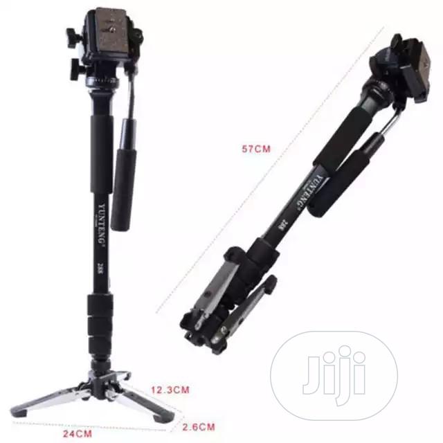 Yunteng Vct 288 Photographic Monopod With Fluid Head Pan