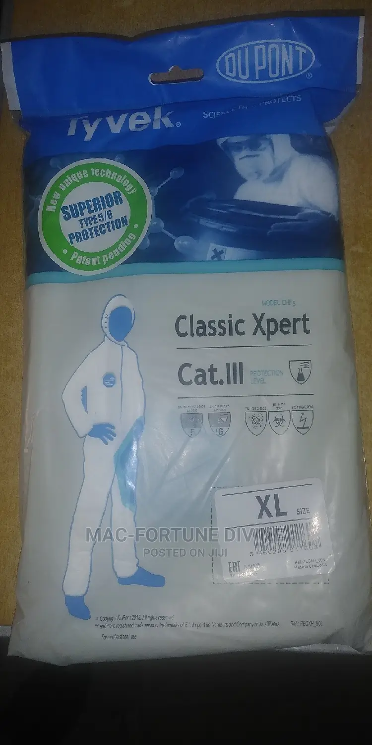 Safety Chemical Coverall(Dupont Tyvek)