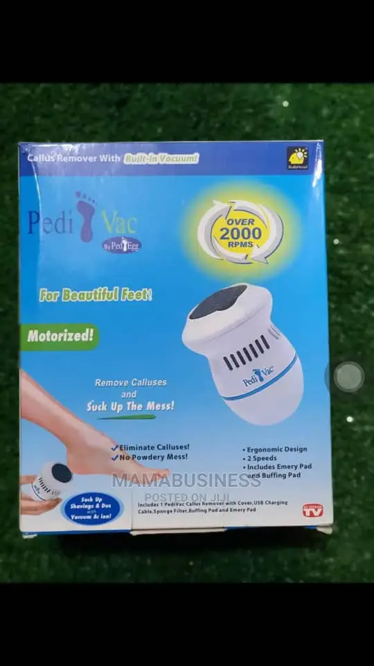 Rechargeable Electric Foot File Pedivac - Callus Remover