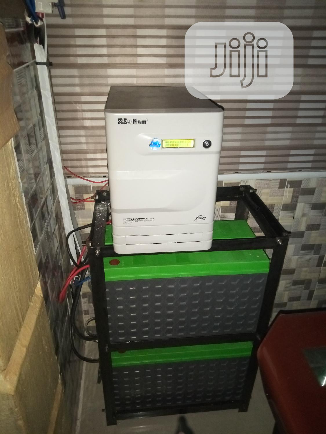 3.5kva/48v Inverter System With 4 150ah Deep Cycle Batteries