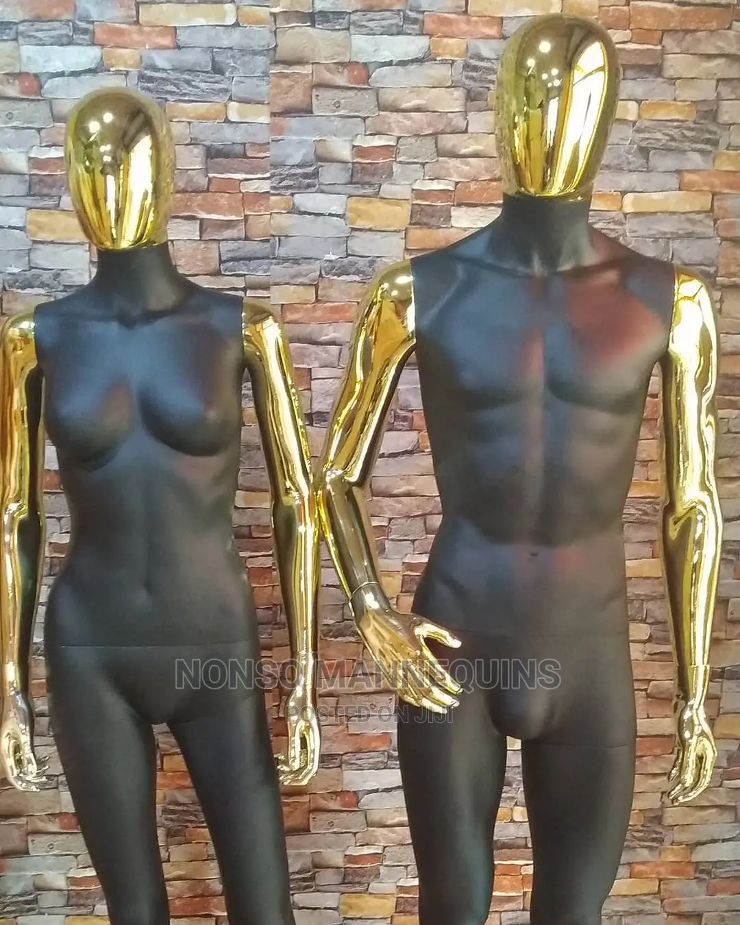 Black Gold Mannequins