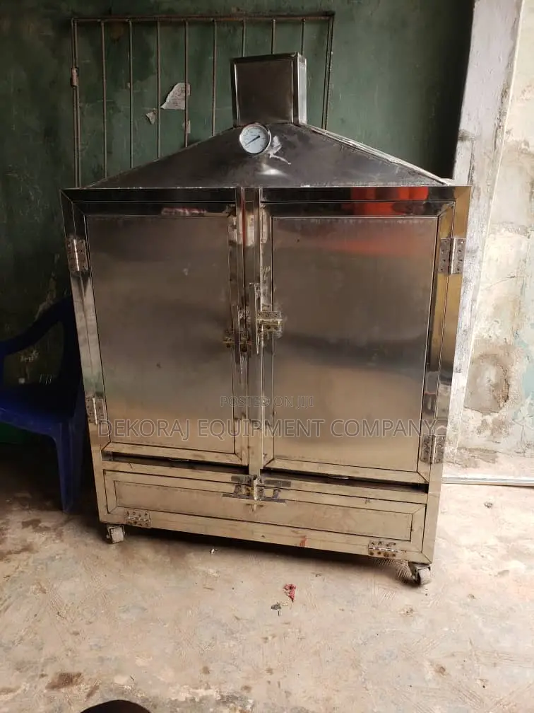 Approved Stainless 200kg Fish Smoking Kiln For Exportation