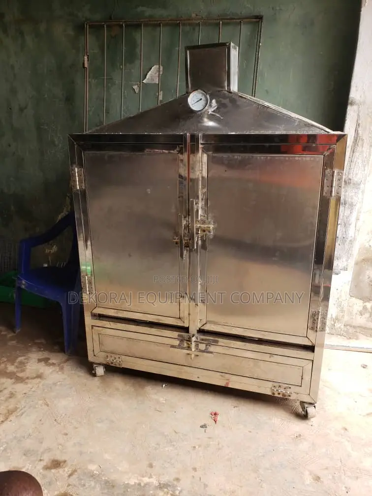 Approved Stainless 200kg Fish Smoking Kiln For Exportation