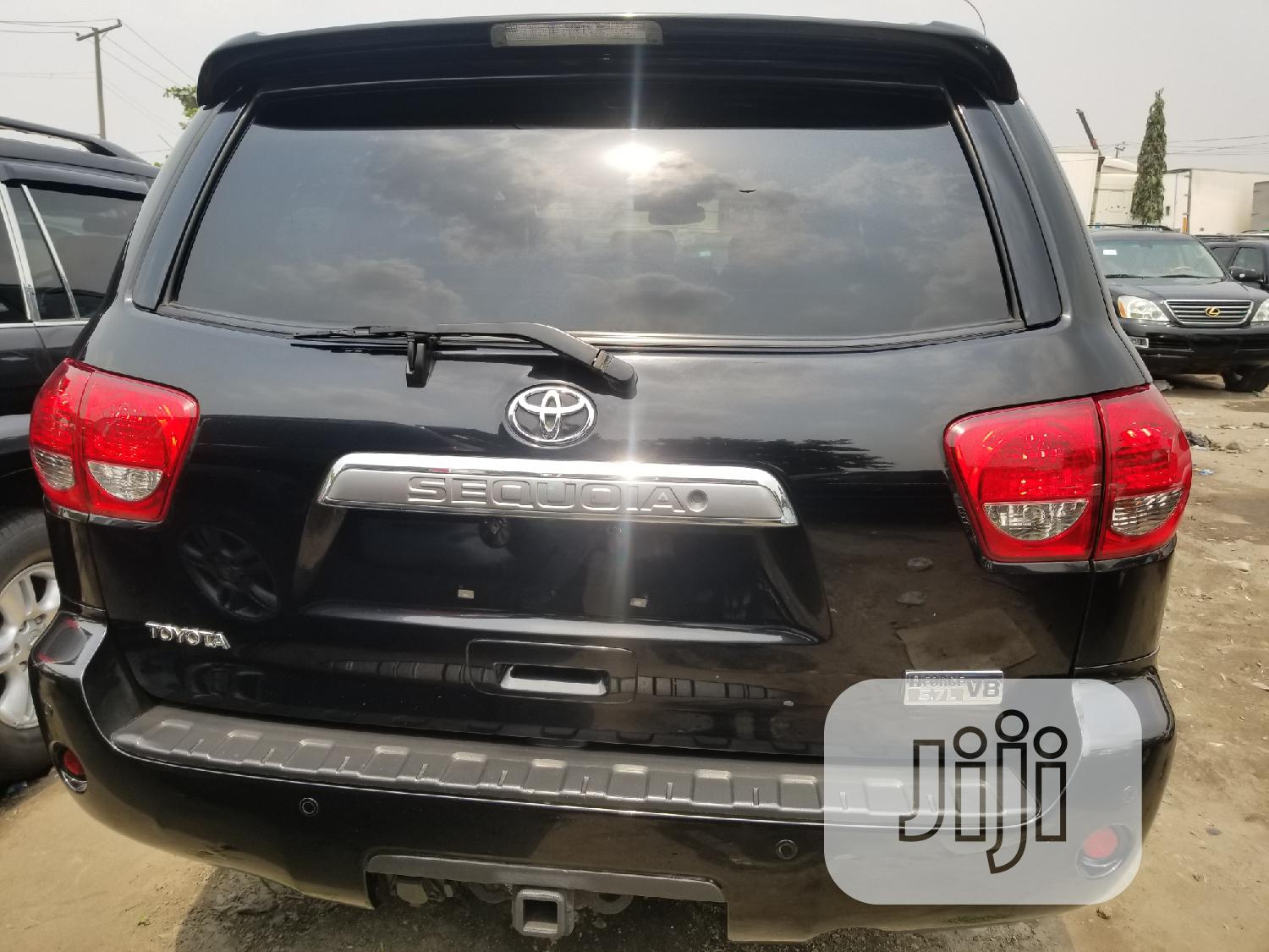Toyota Sequoia 2012 Black