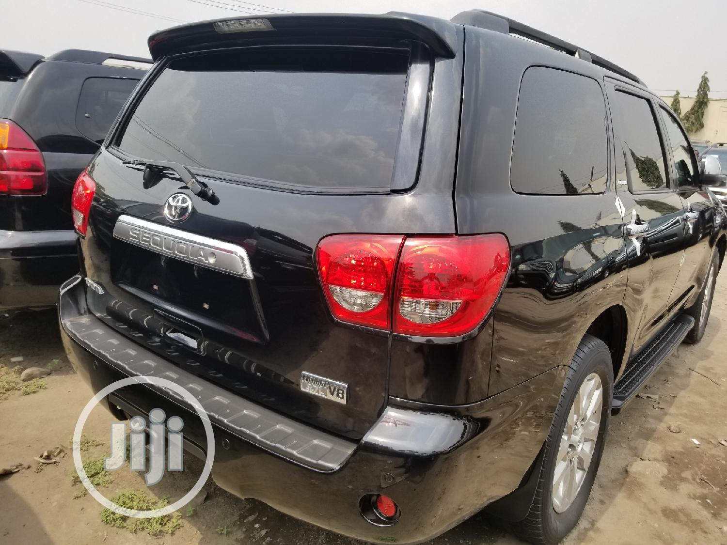 Toyota Sequoia 2012 Black