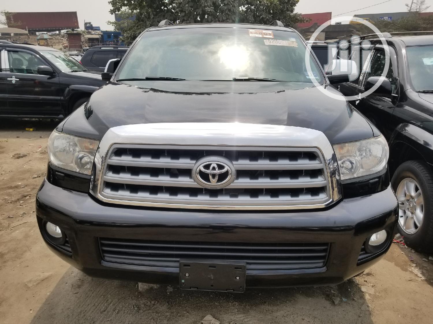 Toyota Sequoia 2012 Black