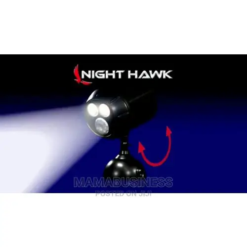 Night Hawk Wireless Indoor-Outdoor LED Spotlight.