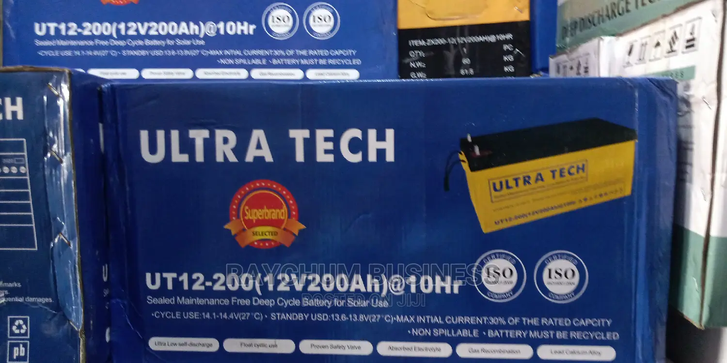 Ultra Tech Inverter Battery 12v 200ah