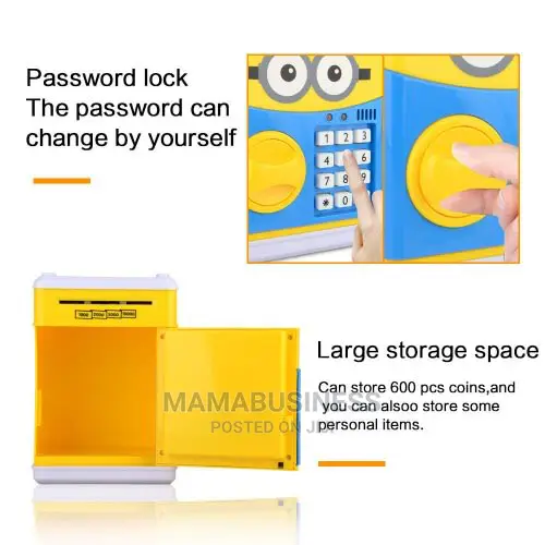 Mini Atm Electronic Piggy Bank Box
