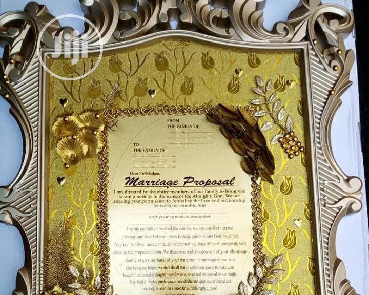 Customized Traditional Letter