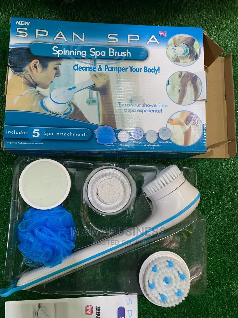 Spinning Spa Brush With Attached Head