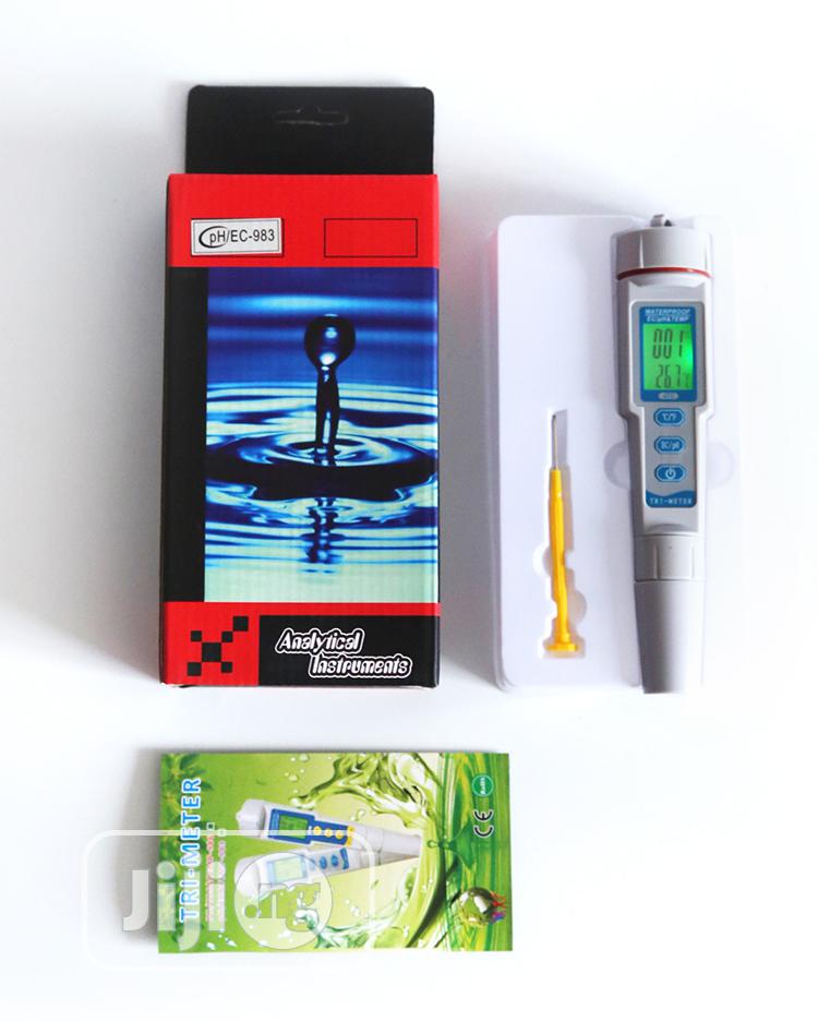 Ph/Ec/Temp Digital Meter 3 in 1