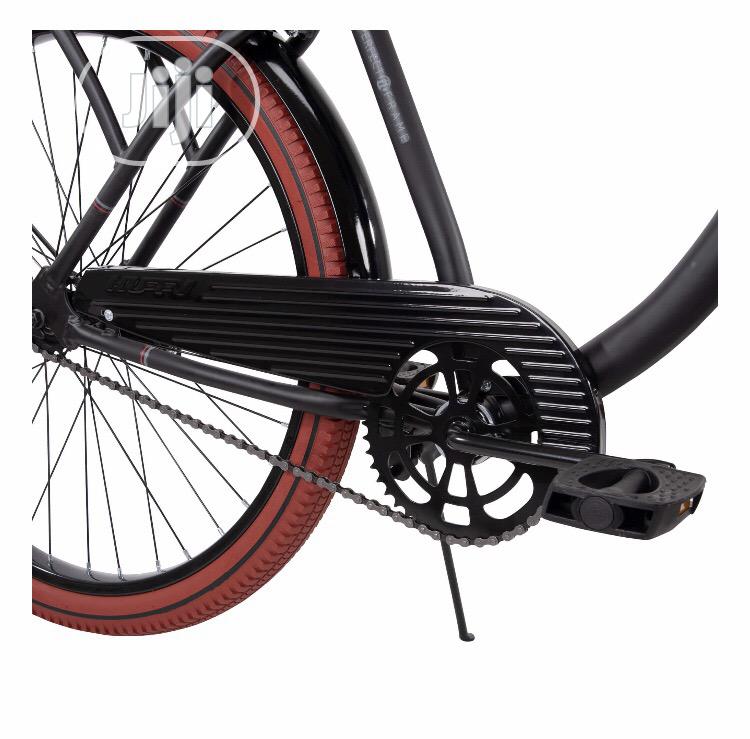 Huffy 26” Nel Lusso Men's Cruiser Bike, Matte Black