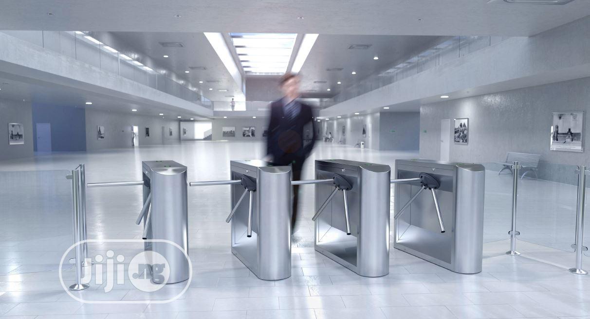 Waist Height Turnstile Installation By Teso Tech