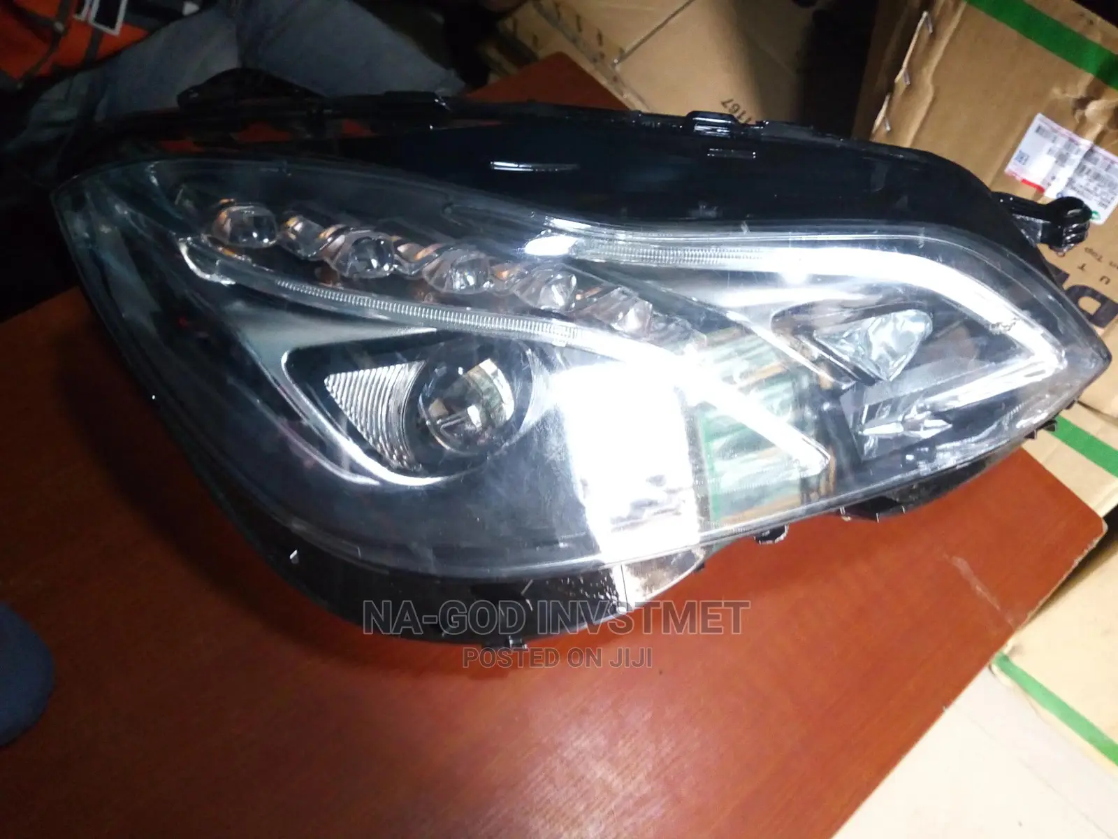 Benz Light And Bumpers Upgrades