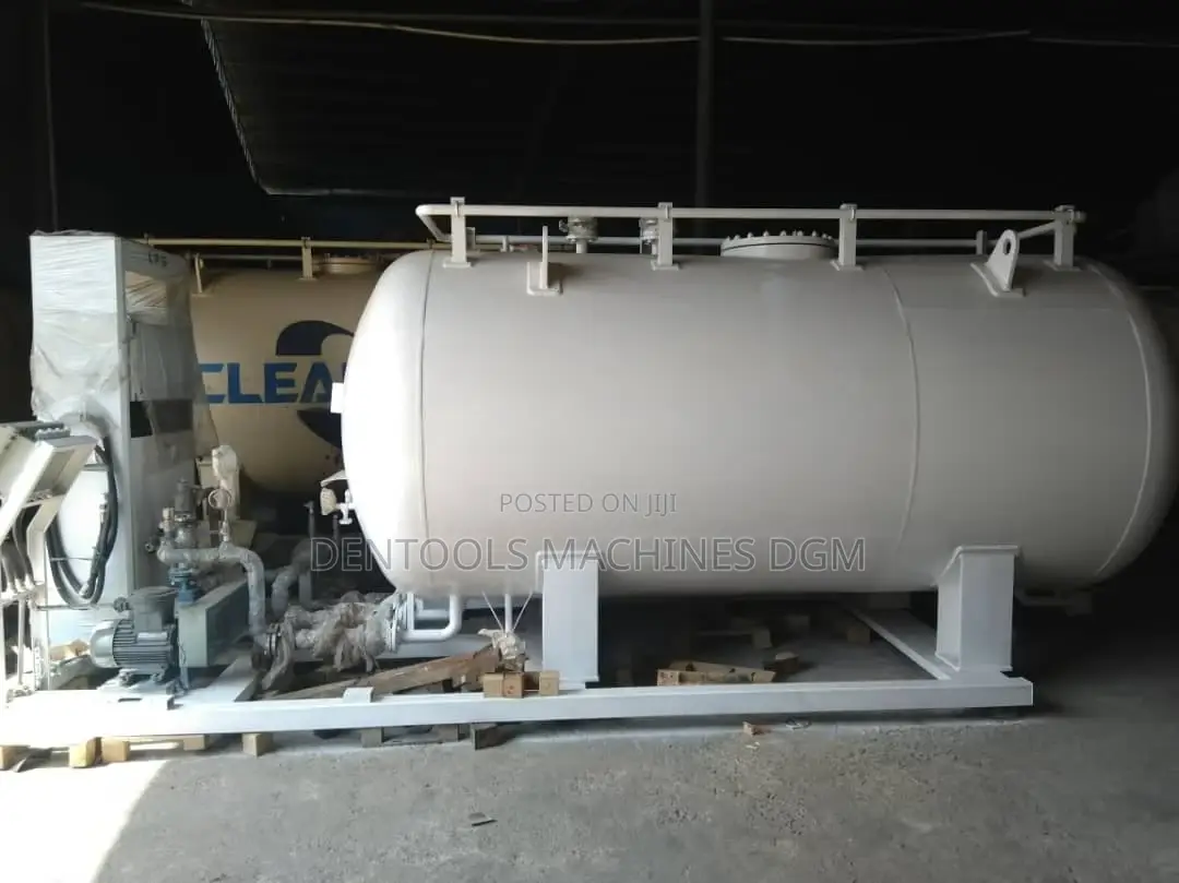 5 Tons 10,000 Liters LPG Skid Gas Tank