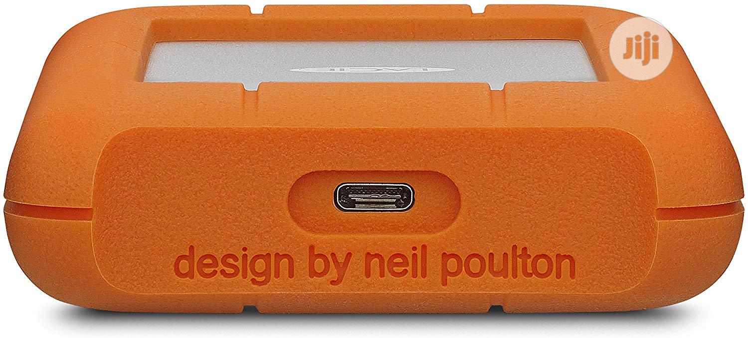 Lacie Rugged 4tb Usb-C and Usb 3.0 Portable Hard Drive
