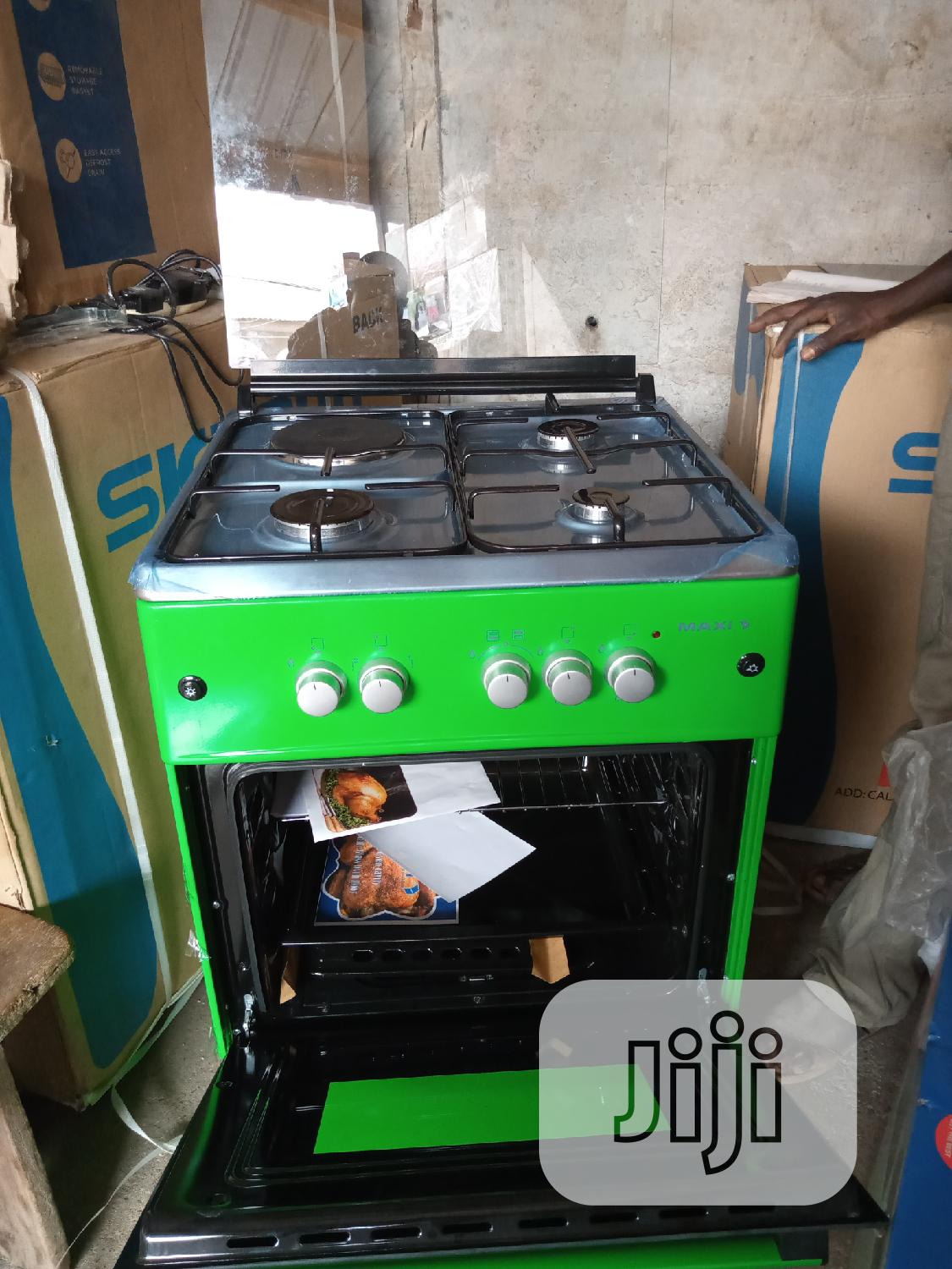 Maxi 60/60 Gas Cooker With Hot Plate and Oven