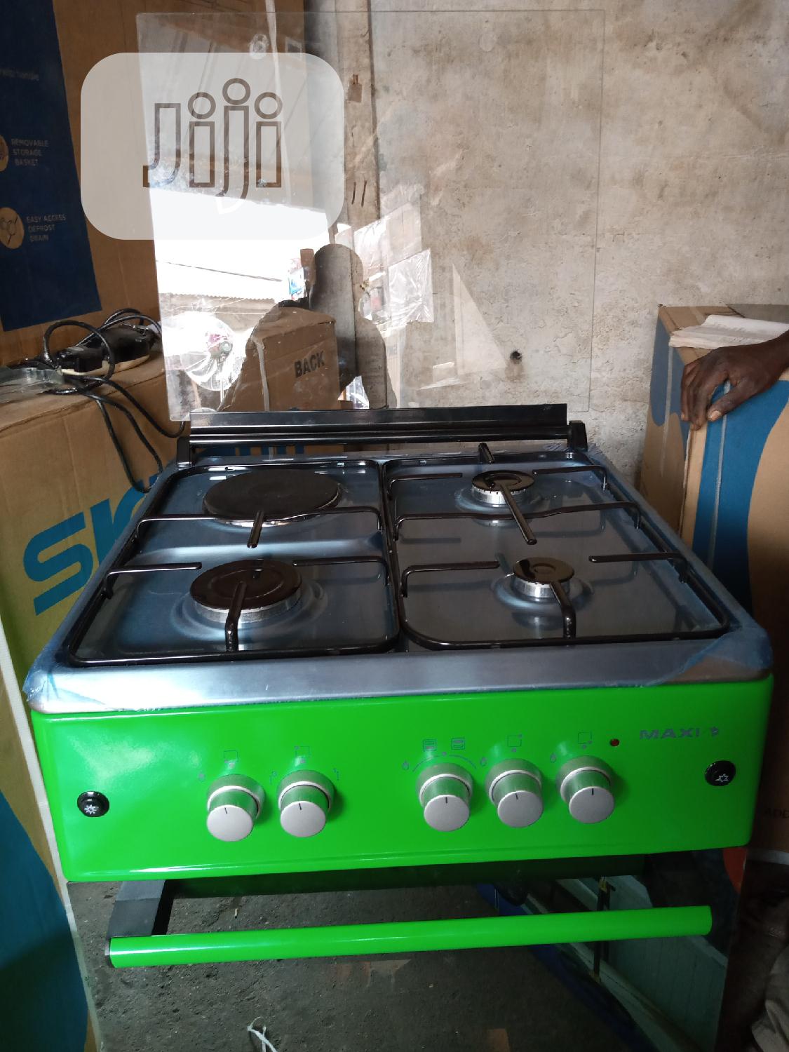 Maxi 60/60 Gas Cooker With Hot Plate and Oven