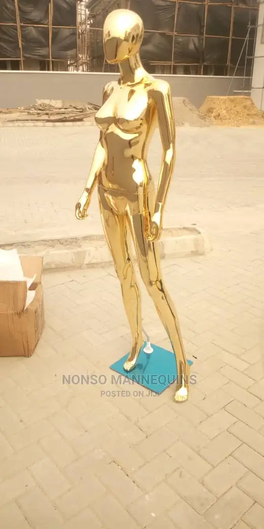 Chrome Gold SHF Female Mannequin