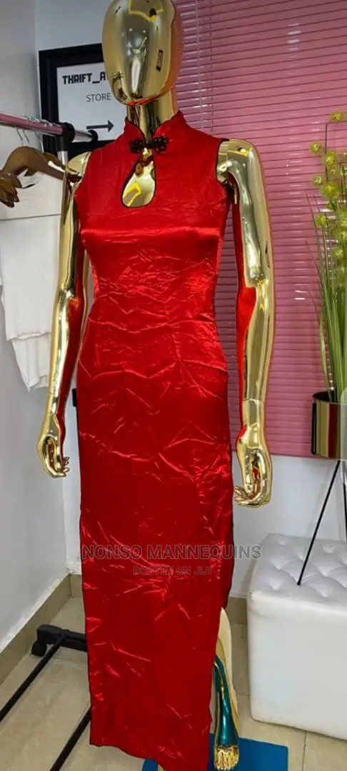 Chrome Gold SHF Female Mannequin