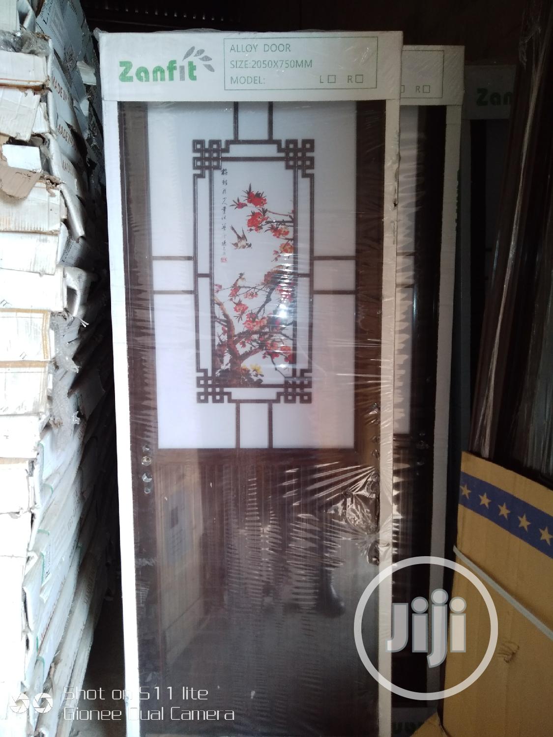 Aluminum Toilet Door