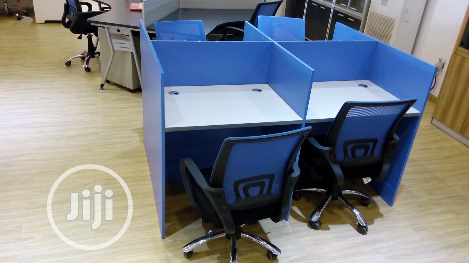 Strong Office Demarcation Desk Table