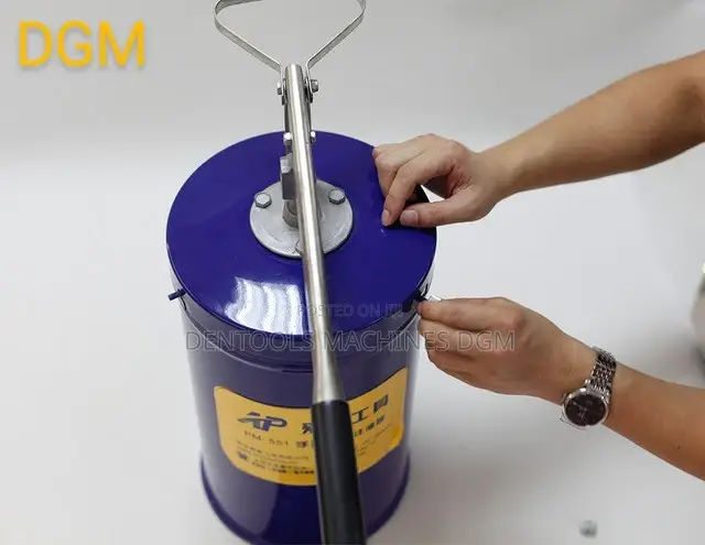 16L Hand Operated Grease Pump Manual With Tyre