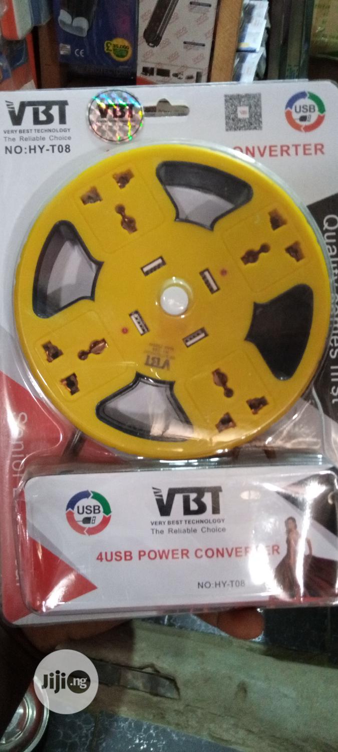 Vbt 4usb Extension Socket Power Converter