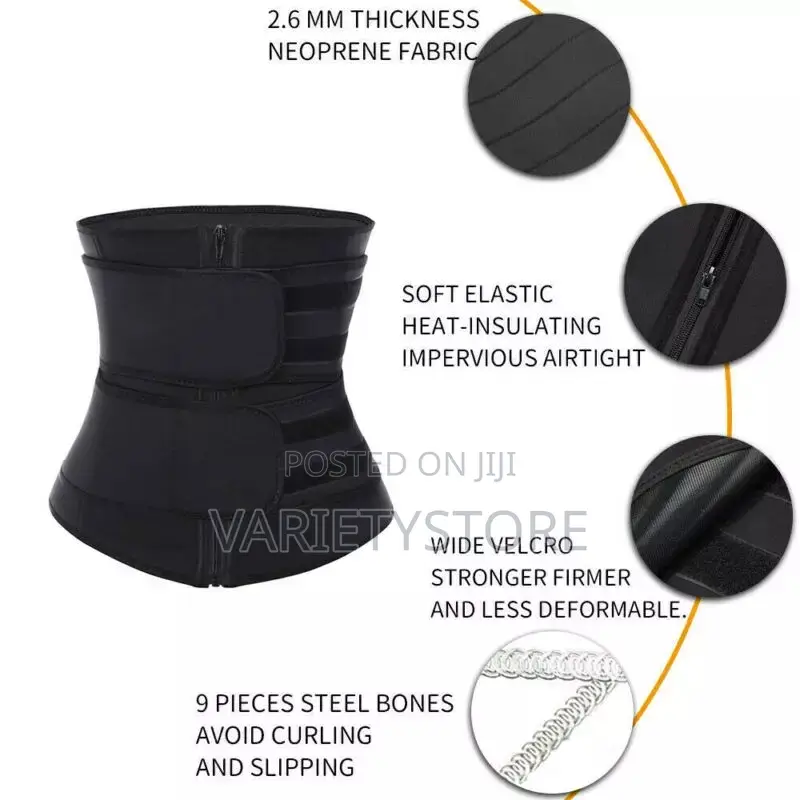Neoprene Waist Trainer Body Shaper Slimming Wrap Belt