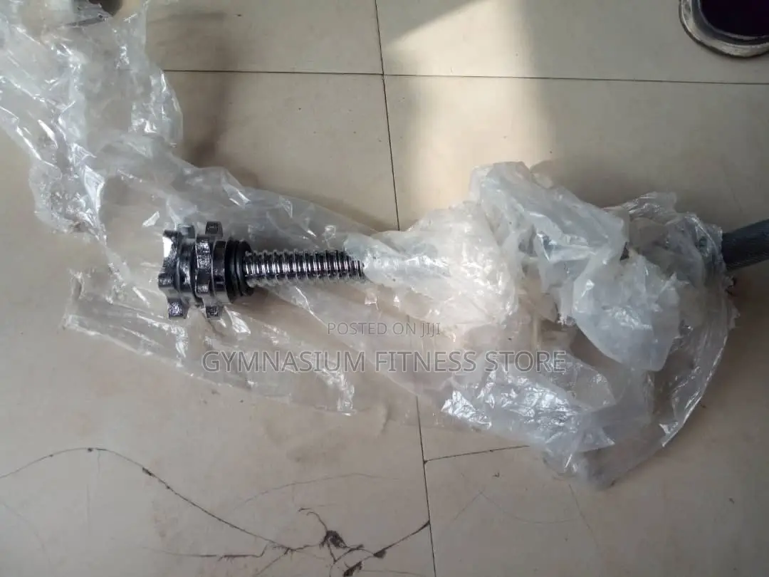 Curl Barbell Silver