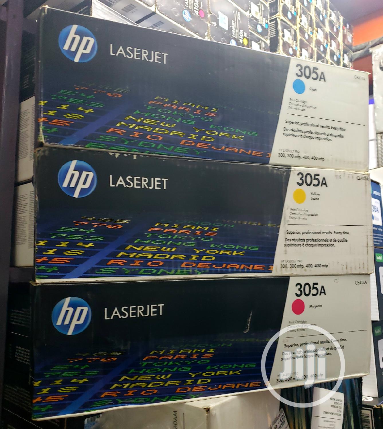 Hp 305A Laser Jet Toner Cartridge Blk/Cyan/Yellow/Magenta