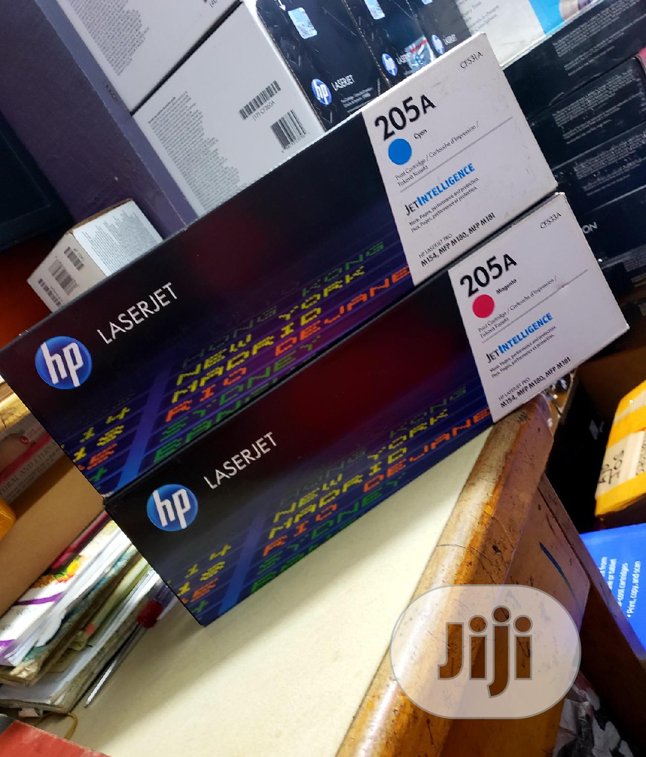 Hp Laserjet Toner Cartridge 205a Yellow/Cyan/Magenta