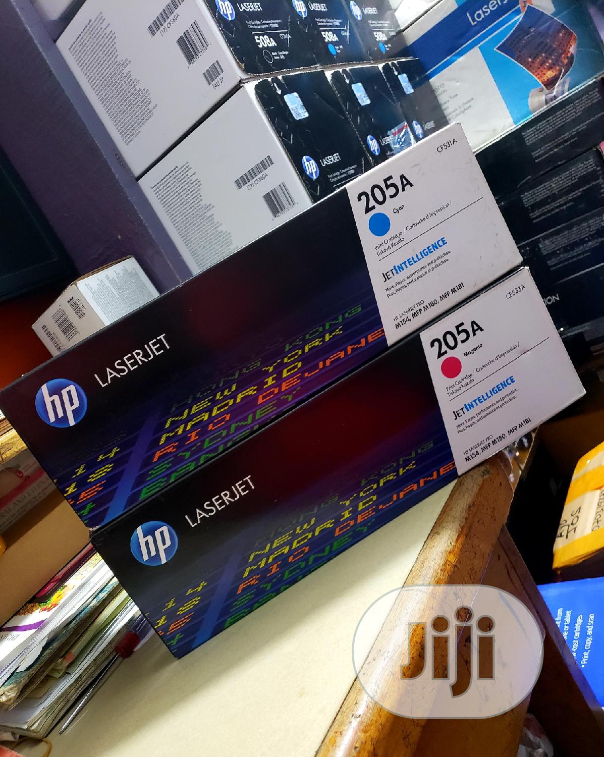 Hp Laserjet Toner Cartridge 205a Yellow/Cyan/Magenta