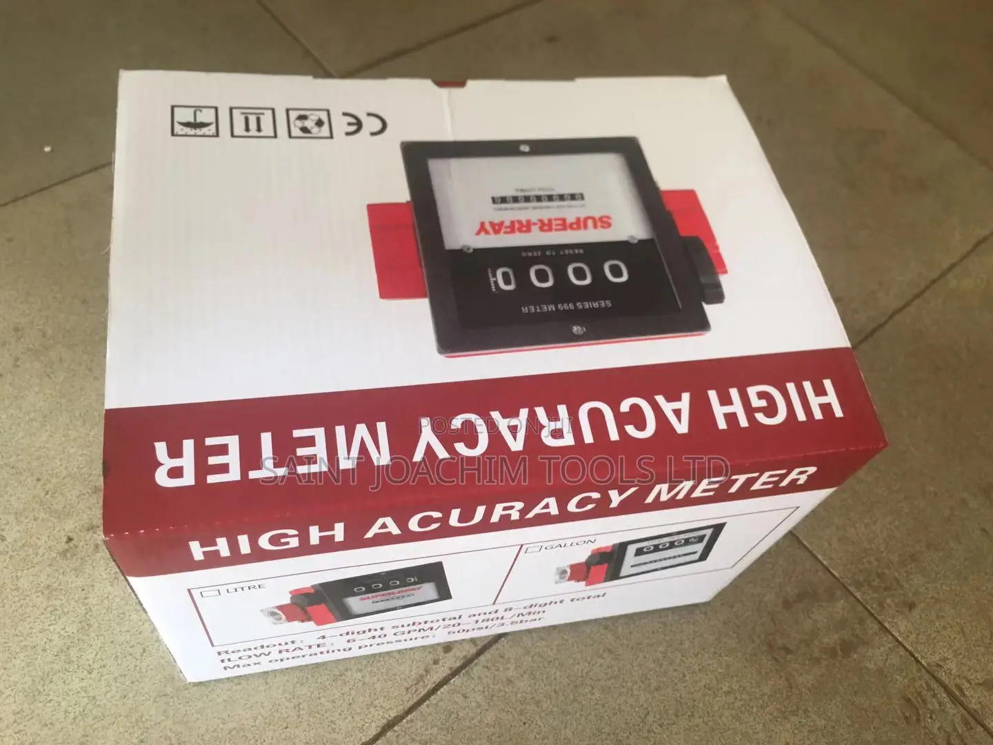 Flow Metre by 4 Digits