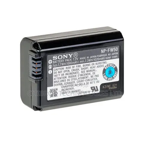 Sony NP FW50 Rechargeable Battery W
