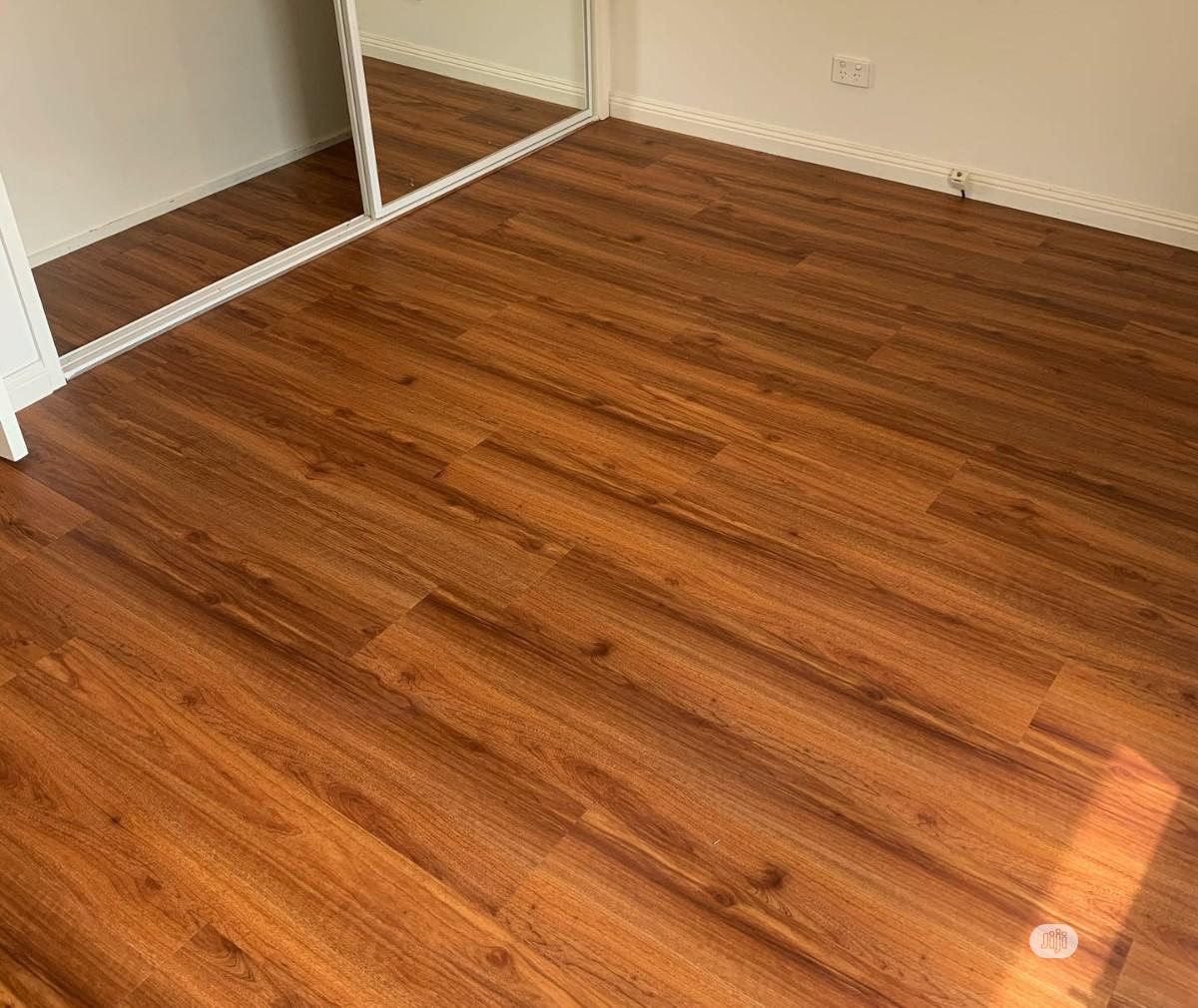 Wood-Like Vinyl Pvc Flooring. Free Installation Within Abuja